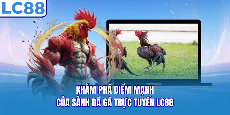 Khám phá điểm mạnh của sảnh đá gà trực tuyến LC88 Khám phá điểm mạnh của sảnh đá gà trực tuyến LC88